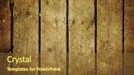  Presentation with brown old fashioned landscape - Presentation theme consisting of nail door - old brown wooden planks background background and a tawny brown colored foreground