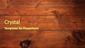  Presentation with brown wood texture - Slide deck enhanced with nail hole - brown wooden background background and a red colored foreground