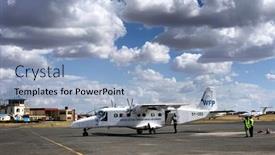  Presentation with humanitarian aid - Audience pleasing PPT theme consisting of nairobi-kenya-21-february-2019 backdrop and a light blue colored foreground