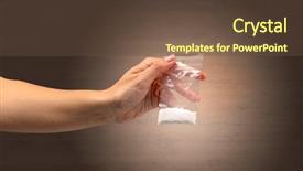  Presentation with illegal drugs drug smuggling - Amazing PPT theme having naked female hand giving drugs backdrop and a  colored foreground