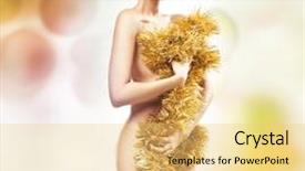  Presentation with party - Beautiful PPT theme featuring smiling handsome young man reading storybooks on couch at home backdrop and a light gray colored foreground