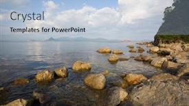  Presentation with russia - Audience pleasing PPT layouts consisting of nakhodka-bay-russia-primorsky-kray backdrop and a light blue colored foreground