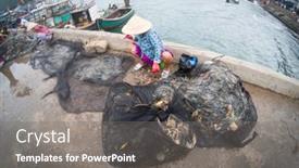  Presentation with fishing net - 