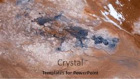  Presentation with released - PPT theme with namaskard-hverir-geothermal-area background and a  colored foreground