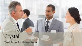  Presentation with people talking - Audience pleasing PPT layouts consisting of alcohol - beer or carbonated beverage backdrop and a coral colored foreground