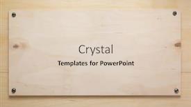  Presentation with wall - Amazing PPT theme having nameplate-or-wall-sign backdrop and a lemonade colored foreground