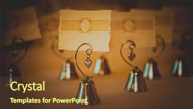  Presentation with example - Amazing slides having naming ceremony - empty blank card and copy-space backdrop and a tawny brown colored foreground