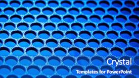  Presentation with abstract - Theme consisting of nano composite - abstract metal grid background background and a  colored foreground