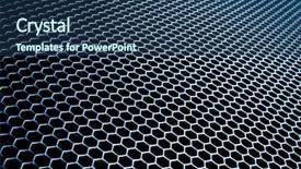  Presentation with electrical grid - Audience pleasing slides consisting of nano composite - abstract metal grid background backdrop and a ocean colored foreground