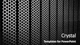  Presentation with physics grid - Amazing PPT layouts having nano composite - abstract metal grid background backdrop and a dark gray colored foreground