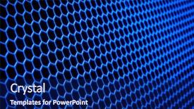  Presentation with nano - Slide set with nano composite - abstract metal grid background background and a  colored foreground