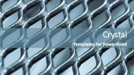  Presentation with nano - Amazing presentation design having nano composite - abstract metal grid background backdrop and a teal colored foreground