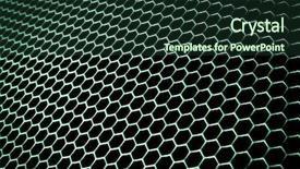  Presentation with engineering grid - Slide deck consisting of nano composite - abstract metal grid background background and a  colored foreground