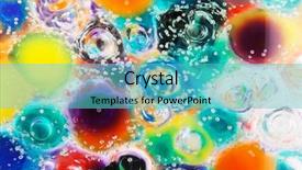  Presentation with nano technology - Amazing theme having nano technology - cells background backdrop and a teal colored foreground