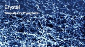  Presentation with abstract blue texture - Cool new slides with nano wire - abstract blue net texture backdrop and a ocean colored foreground