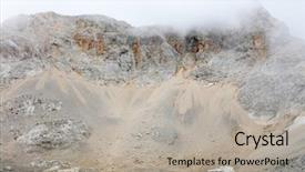  Presentation with council europe - PPT theme enhanced with nanobody - climbers on triglav peak slovenia background and a  colored foreground