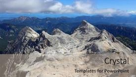  Presentation with hut - PPT layouts having nanobody - kredarica hut 2 515 background and a  colored foreground