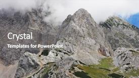  Presentation with europe - Audience pleasing presentation theme consisting of nanobody - triglav national park slovenia europe backdrop and a gray colored foreground