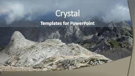  Presentation with europe - Colorful presentation theme enhanced with nanobody - triglav national park slovenia europe backdrop and a seafoam green colored foreground