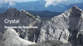  Presentation with europe - Presentation theme having nanobody - triglav national park slovenia europe background and a gray colored foreground