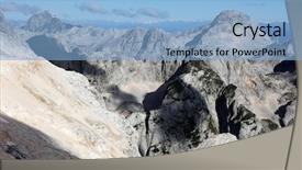  Presentation with europe - Presentation theme featuring nanobody - triglav national park slovenia europe background and a  colored foreground