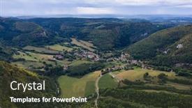  Presentation with 2020 - Amazing PPT theme having nans-sous-sainte-anne-france backdrop and a tawny brown colored foreground