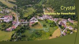  Presentation with 2020 - Beautiful slide deck featuring nans-sous-sainte-anne-france backdrop and a tawny brown colored foreground