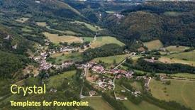  Presentation with 2020 - Slides having nans-sous-sainte-anne-france background and a tawny brown colored foreground