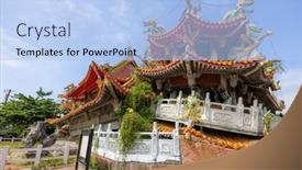  Presentation with earthquake - Presentation design consisting of nantou-taiwan-25-october-2022 background and a light blue colored foreground