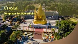  Presentation with school building - Beautiful slide deck featuring nantou-taiwan-december-18th-2019 backdrop and a tawny brown colored foreground