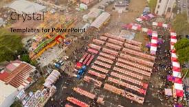  Presentation with sacrifice - Beautiful slide set featuring nantou-taiwan-december-21th-2019 backdrop and a coral colored foreground