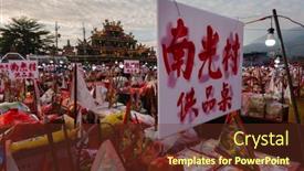  Presentation with taoism - Audience pleasing PPT theme consisting of nantou-taiwan-december-21th-2019 backdrop and a tawny brown colored foreground