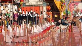 Presentation with taoism - PPT theme with nantou-taiwan-december-21th-2019 background and a coral colored foreground