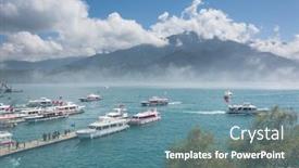  Presentation with asia trip - Audience pleasing presentation theme consisting of nantou-taiwan-february-20-many backdrop and a seafoam green colored foreground