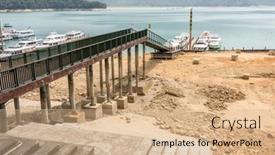  Presentation with drought - Amazing slide set having nantou-taiwan-march-12th-2021 backdrop and a coral colored foreground