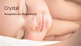  Presentation with new baby - PPT layouts featuring nap - closeup portrait of a cute background and a lemonade colored foreground
