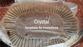  Presentation with seeds of faith - Slides featuring napkin in a plastic box background and a gray colored foreground