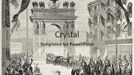  Presentation with journal - Colorful slides enhanced with napoleon iii and empress eugenie backdrop and a light gray colored foreground