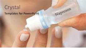  Presentation with anti drug - PPT layouts featuring naproxen-a-nonsteroidal-anti-inflammatory background and a coral colored foreground