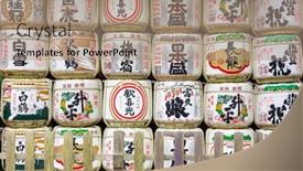 Presentation with japan sake - Audience pleasing PPT layouts consisting of nara-japan-13-june-2016 backdrop and a coral colored foreground