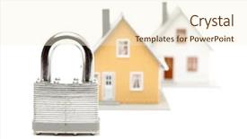  Presentation with michelle obama white house - Amazing theme having narrow dof - lock and houses isolated backdrop and a  colored foreground