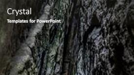  Presentation with ravine - Slide deck consisting of narrow-tourist-path-inside-megalithic background and a dark gray colored foreground