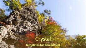  Presentation with japan - Audience pleasing slide set consisting of naruko-gorge-in-japan backdrop and a tawny brown colored foreground