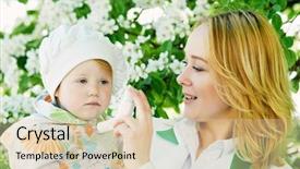  Presentation with child asthma - Slides consisting of asthma allergy - doctor and child during spring background and a lemonade colored foreground