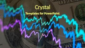  Presentation with nasdaq - Amazing slide set having nasdaq - abstract stock charts over one backdrop and a tawny brown colored foreground