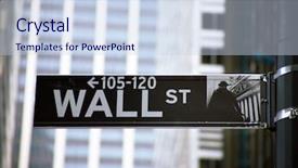  Presentation with nasdaq - Amazing slides having nasdaq - stock exchange in new york backdrop and a lemonade colored foreground