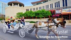  Presentation with hall fame - PPT theme consisting of nashville-june-14-a-horse background and a  colored foreground