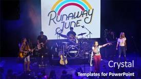  Presentation with nashville - Slide set consisting of nashville-tn-jun-3-l background and a navy blue colored foreground