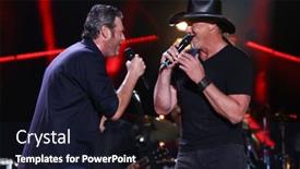  Presentation with country music - 