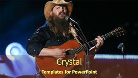  Presentation with nashville - Beautiful slide set featuring nashville-tn-june-9-singer backdrop and a tawny brown colored foreground